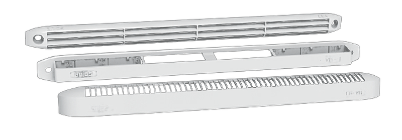 Kit Entrée d'air Autoreglable petite taille 22/30m3/h - ECONONAME - VM22+CG-VM+CEA - 3664132002300