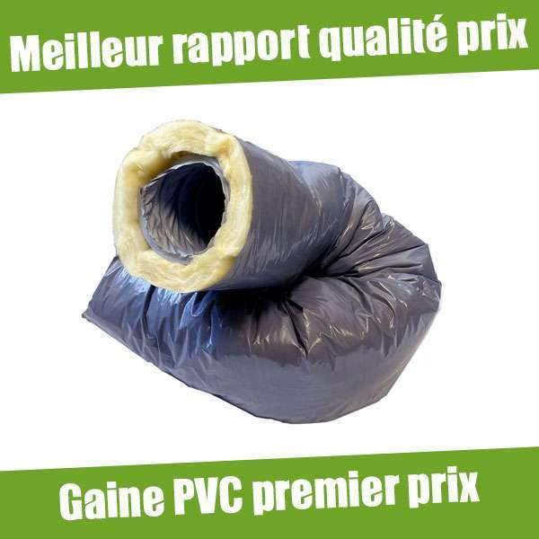 6m Gaine PVC souple isolée 25 mm standard https://www.leroymerlin.fr/produits/chauffage-et-ventilation/vmc-et-extracteur-air/gaine-vmc/gaine-vmc-hygroreglable/gaine-80-vmc-p.html
