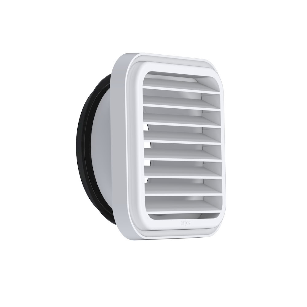 GAP2 100 BL Grille de façade Blanc 429069 ATLANTIC