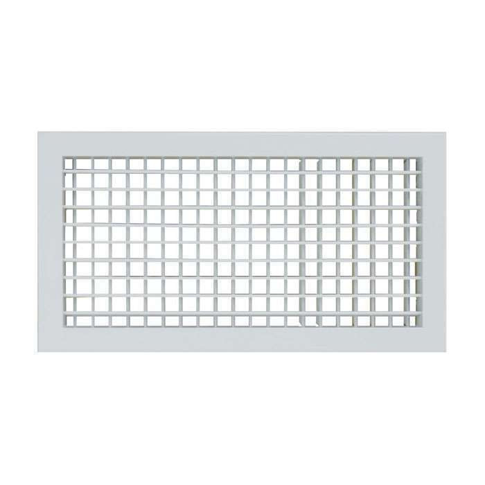Grille de soufflage Montage mural Couleur blanche GDD 300X100 Atlantic 542174