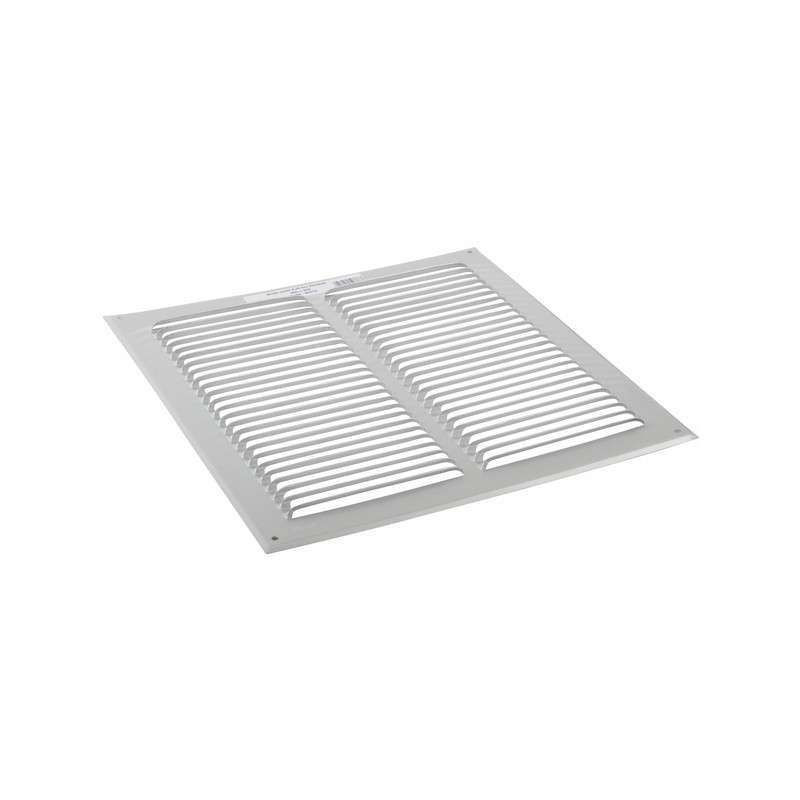 Grille à auvents en aluminium prélaqué blanc 200 x 200 - GABL - ECONONAME - GABL200 - 3664132004618