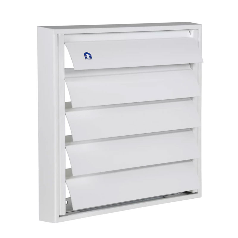 Grille de façade blanche 225x225 mm 433 16236 RENSON
