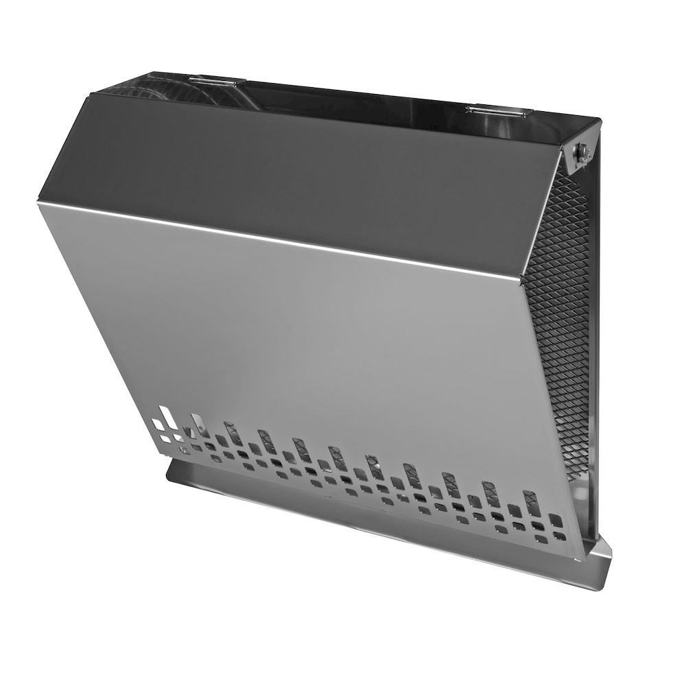 Grille de prise d'air façade Ø125 Inox GEFPA125I Terminaux Ekkoair