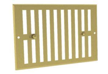Grille de ventilation oburable laiton GO LA
