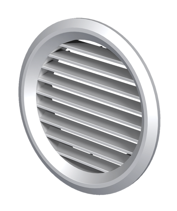 Grille plastique ronde ⌀128 - GPA D128 - ALDES - 11001504 - 3542280015048