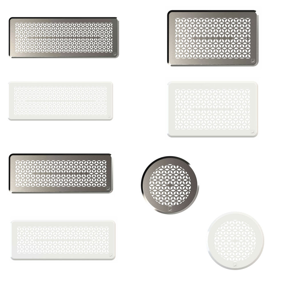 Grilles de diffusion ComfoGrid Bologna ZEHNDER COMFOSYSTEMS