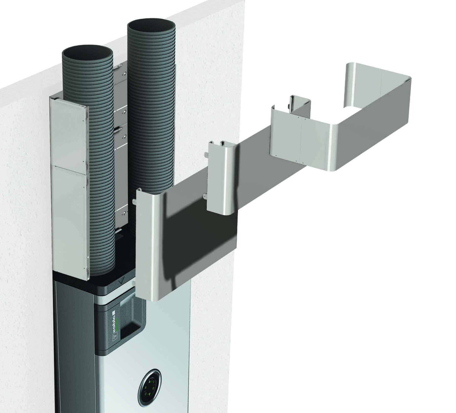 Cache gaine 300mm pour InspirAIR Home SC370 Aldes 11023328