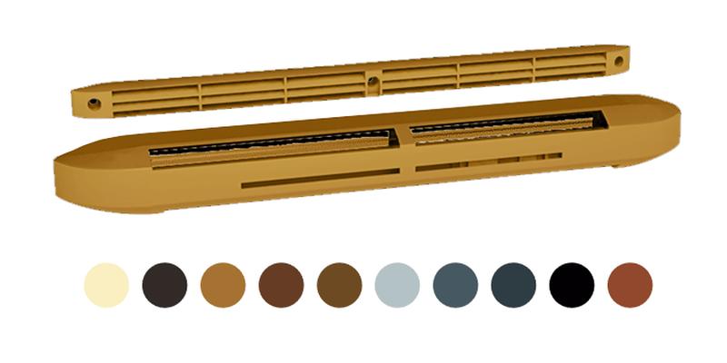 Kit entrée d’air hygro acoustique gris anthracite - ISOLA HY RA + CE2A - ECONONAME - ISOLAHYRACE2AG7 - 3664132017762