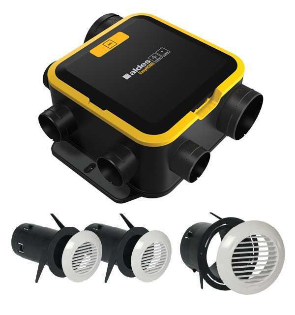 Kit VMC simple flux autoréglable EASYHOME AUTO COMPACT Aldes 11026035