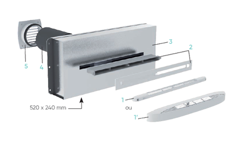Kit silencieux - SCD N MAX 30 - ATLANTIC - 422924 - 3416084229249