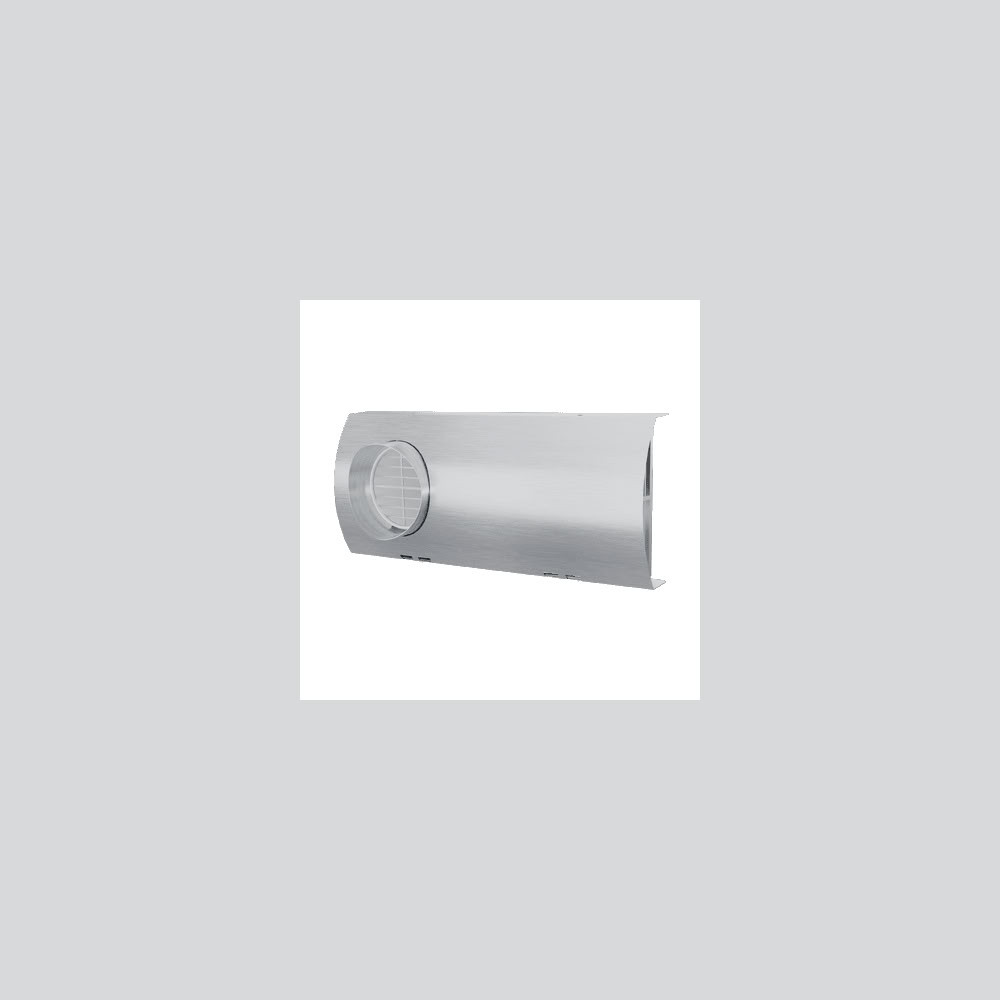 KWL 70 FB-B Grille de façade mixte en inox revêtue d'un vernis 40858 HELIOS VENTILATEURS