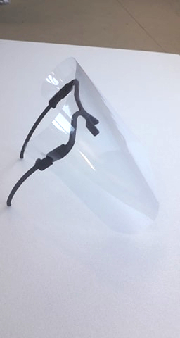 Visiere de protection Covid lunette vue 3