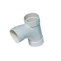 Lot de 5 tés 90° ⌀51 mm FFF pour conduit Aspi. centralisée Aldes