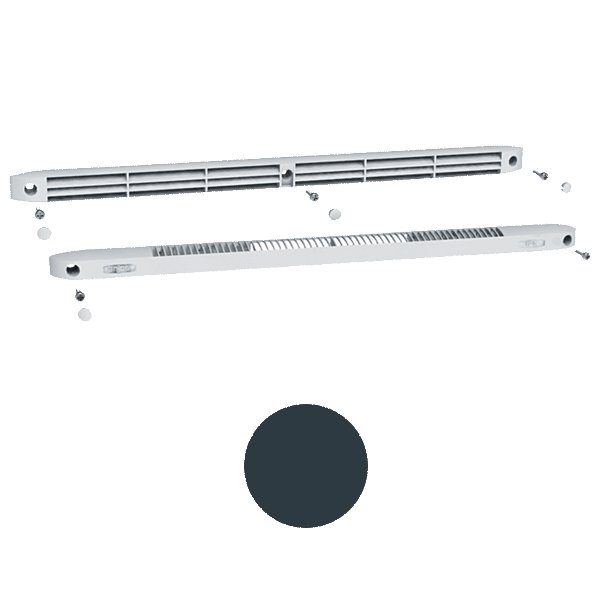 entree dair autoreglable mg 45 gris anthracite