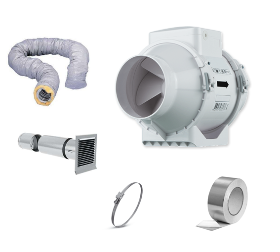 Pack configurable ventilateur vide sanitaire