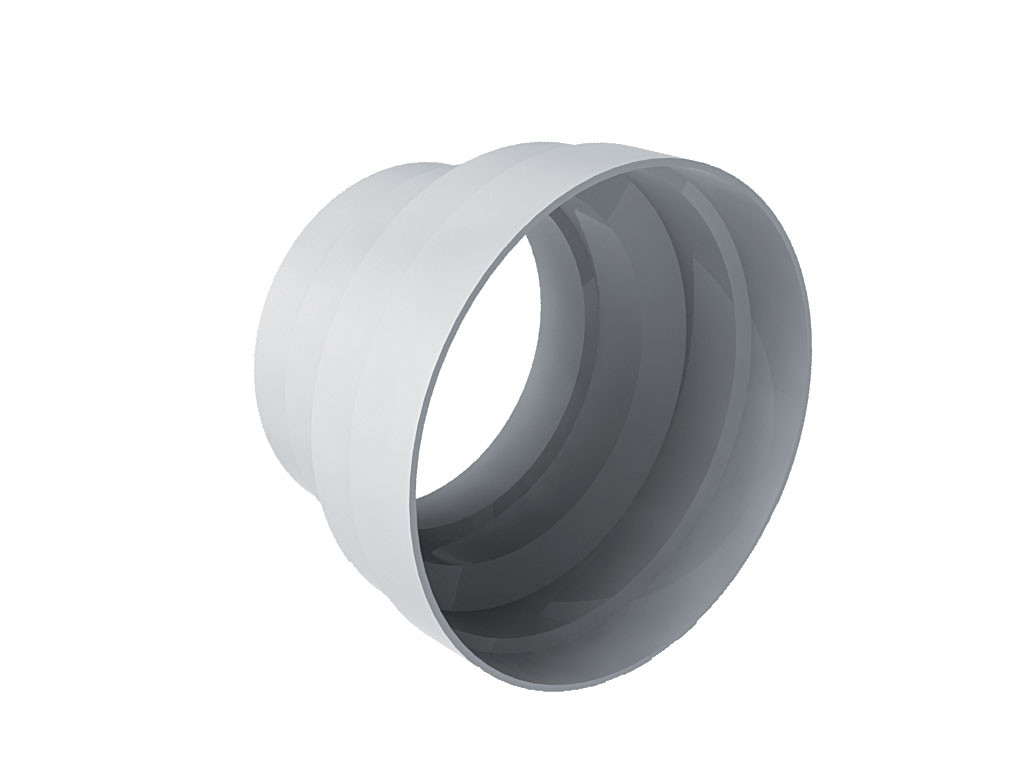 Réduction plastique femelle-mâle RCP 150/125 1264 ANJOS