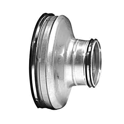 Réduction conique concentrique Galva D200/160 à joints ECONONAME RCCGALD200/160J