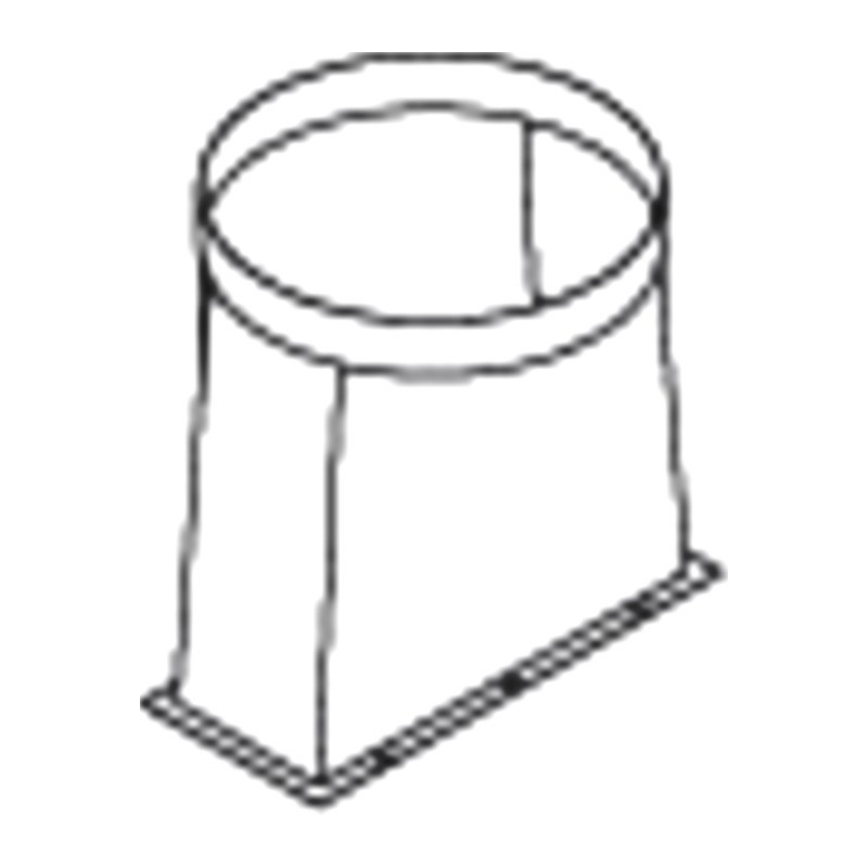 RRAR CRCB AC PR 45 Plénum circulaire de raccordement 971038 S&P UNELVENT