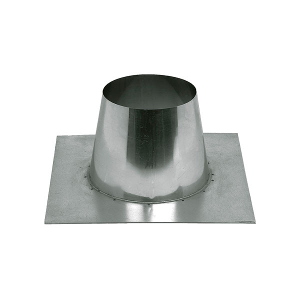 Solin de toiture plat 0 à 10° inox D125/200mm 191231 UBBINK