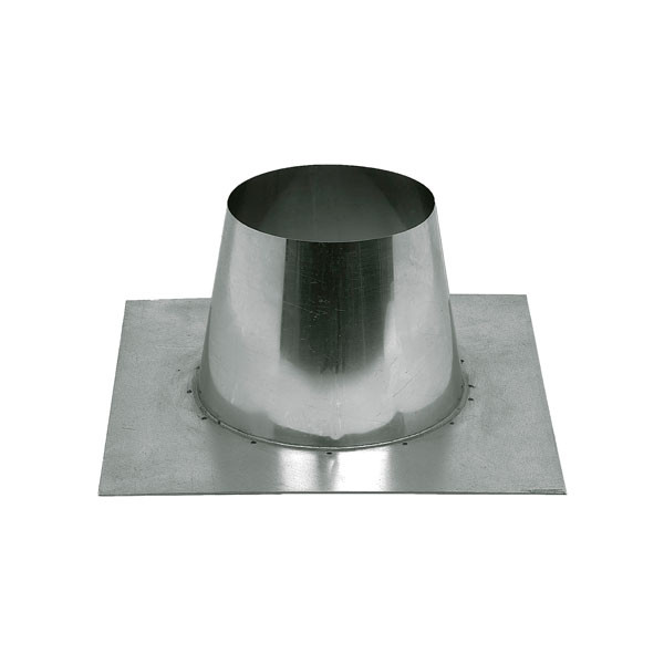 Solin de toiture plat 0 à 10° inox D200/300mm 194231 UBBINK