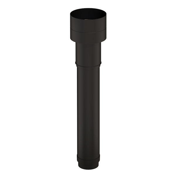 Sortie de toit noir diamètre 160 mm isolé Ventub 169850 UBBINK