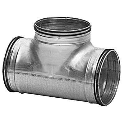 Té equerre 90° Galva D450/D160 à joints ECONONAME TGAL90D450/D160J