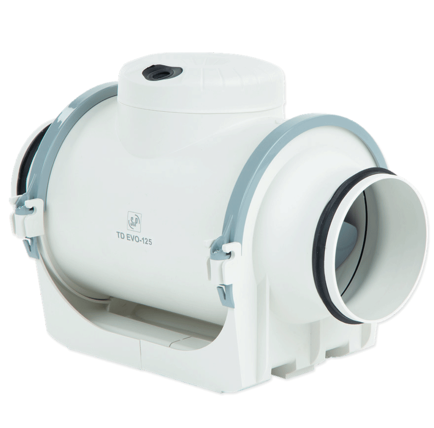 Ventilateur de conduit - TD EVO-160 ECOWATT - S&P UNELVENT - 250040 - 8413893553577