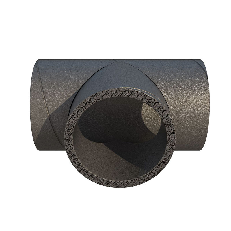 Té Conduit rigide isolé D125 Calogaine PRO 11091598 ALDES