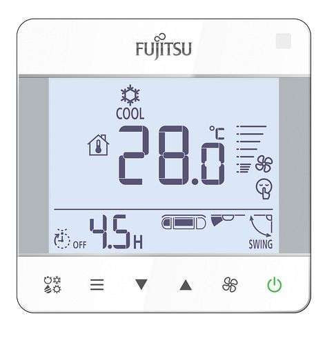 Télécommande filaire compacte à encastrer. Compatible Mono/Multi