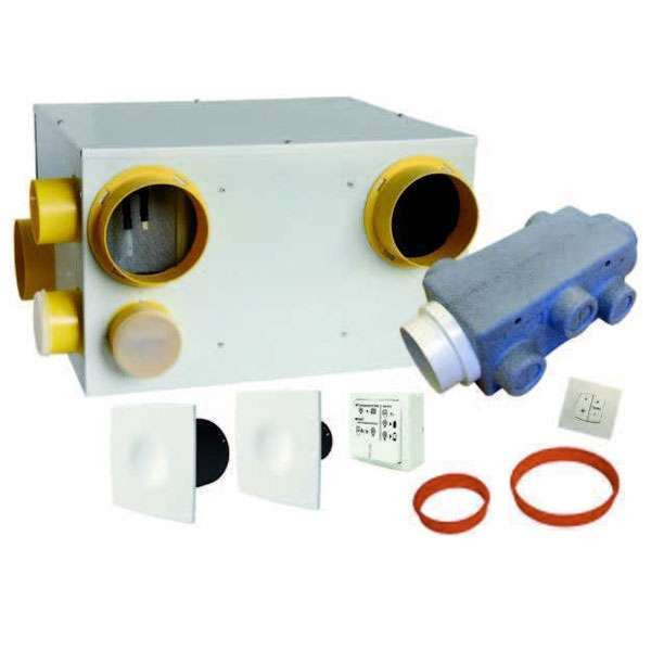 Kit VMC double flux DFC 90 QAI Eoliance Habitat 911690