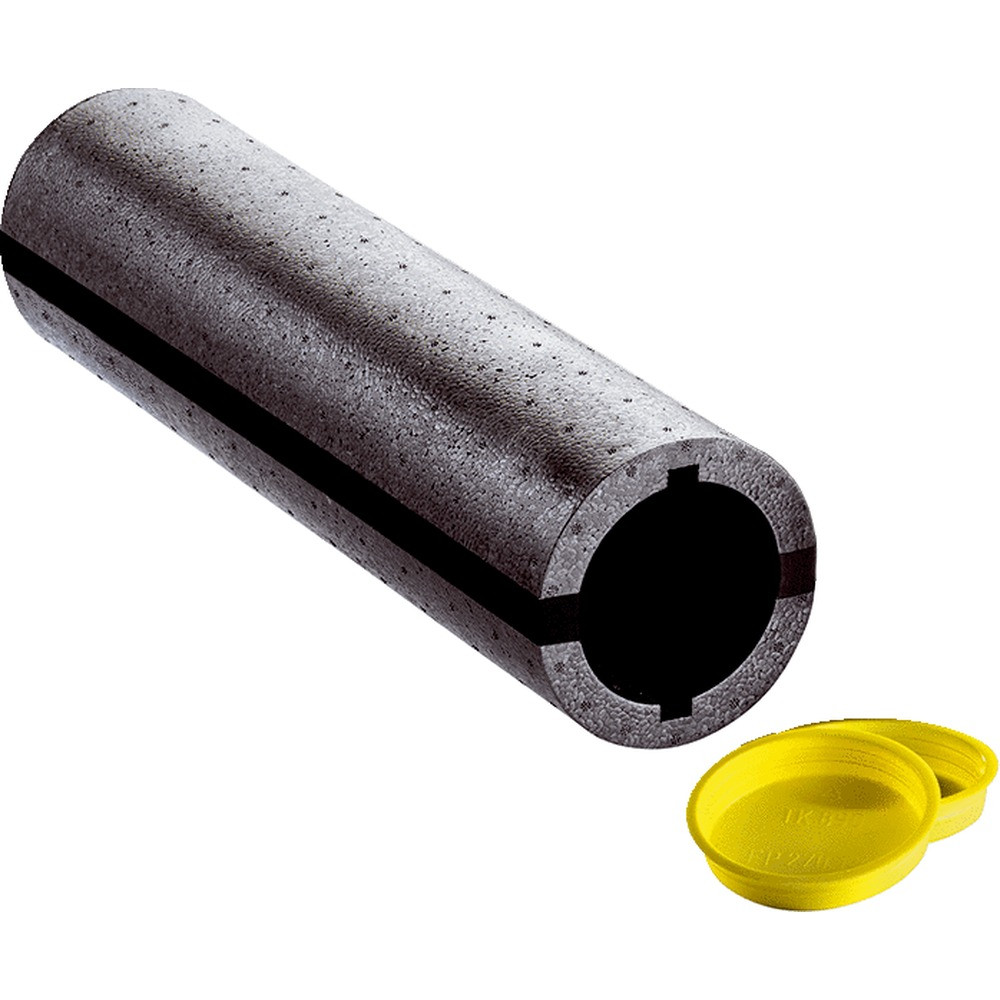 W 90 D125 longueur 500 mm pour CPP 60 - 0095.0668 Gaine murale isolée MAICO