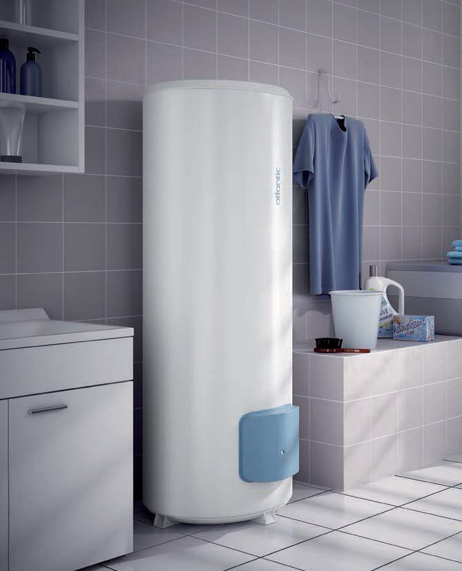 Zeneo atlantic Chauffe-eau Vertical socle ambiance