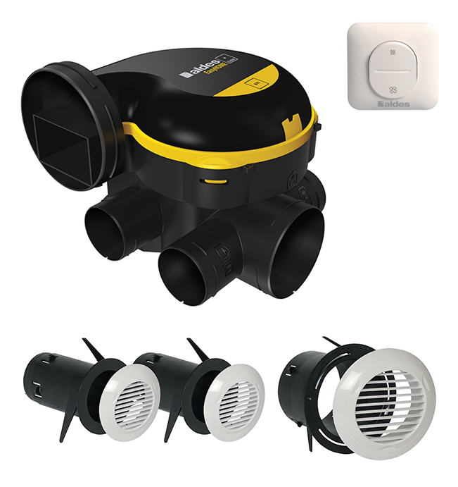 KIT EASYHOME AUTO  avec interrupteur 2 positions pour grande vitesse cuisine