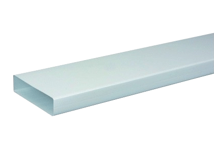 Conduit rigide plastique rectangulaire 55*220