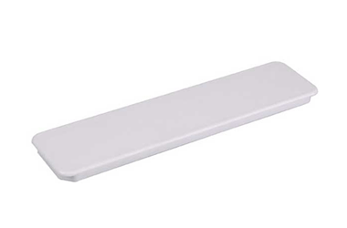Bouchon rectangulaire 55x220 plastique 460019