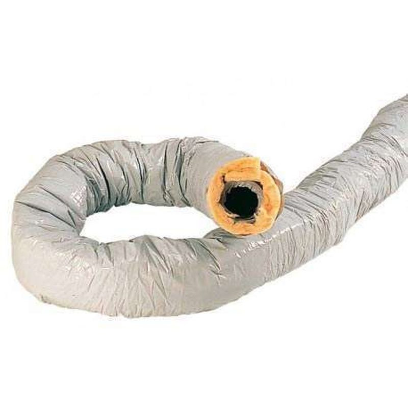 6m Gaine PVC Souple Isolée 50 mm Standard D125