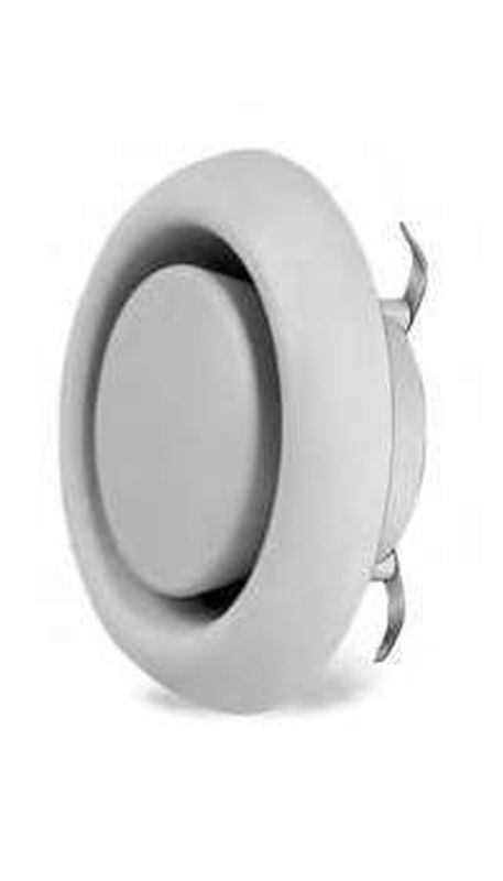 Bouche extraction réglable plastique ⌀125 - KTVA 125 - HELIOS VENTILATEURS - 942 - 4010184009429