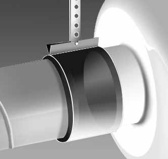 Colliers de fixation pour ventilateur RR et RRK 