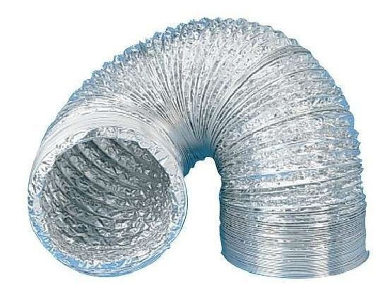 Gaine souple alu ⌀100-M0 long. 3m - GSA 100 - S&P UNELVENT - 820202 - 3411453399721