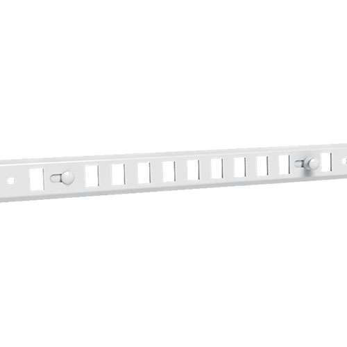 Grille obturable alu. prélaqué blanc  GO BL 300 x 30 Anjos 7120