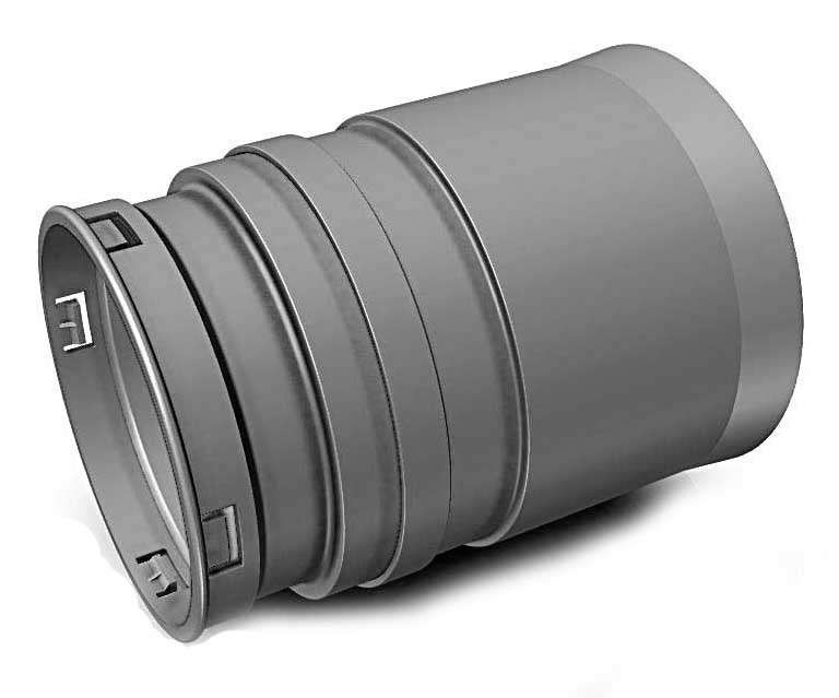 Optiflex / Flexigaine ALDES Raccord Droit D90 11091989