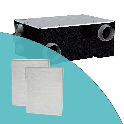 2 lots de 2 filtres de rechange G4 pour VMC Primocosy - 412190 x2