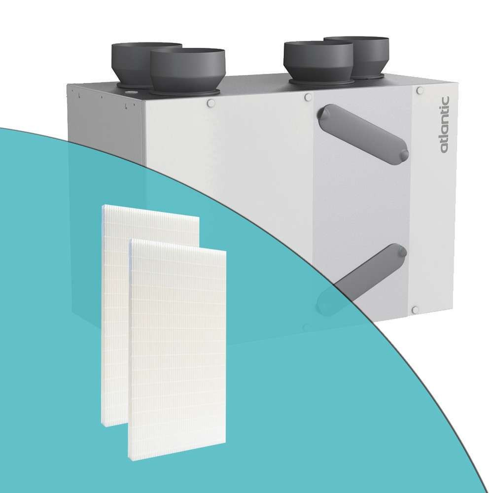 2 lots de 2 filtres VMC Duolix/Duocosy - 412193 x2