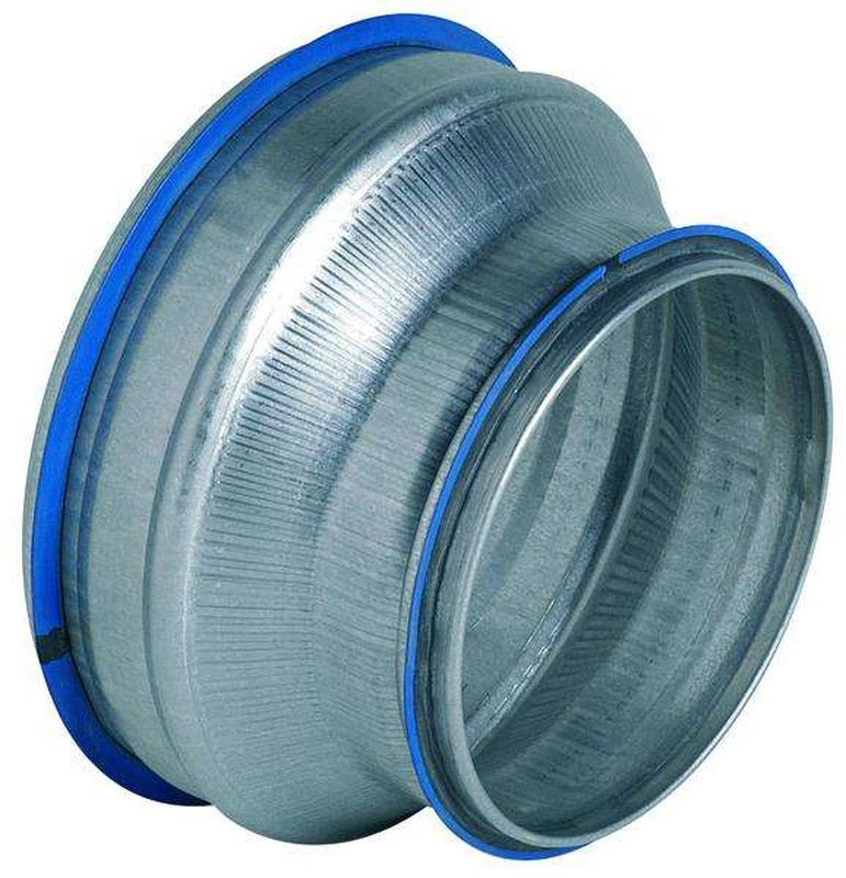 Réduction conique galva - RCC ⌀160/125 + joints - ALDES - 11098184 - 3542280981848