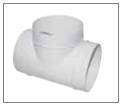 Té 90° horizontal circulaire ⌀100 plastique 