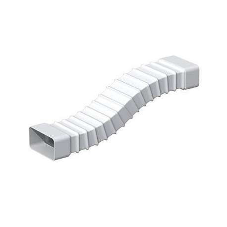 Tube rectangulaire souple 40x110 
