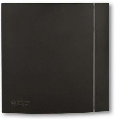 SILENT 100 CZ Black DESIGN UNELVENT AERATEURS DESIGN 100 403520