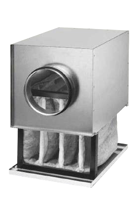 Caisson filtre F7 pour conduits circulaires ⌀160 helios