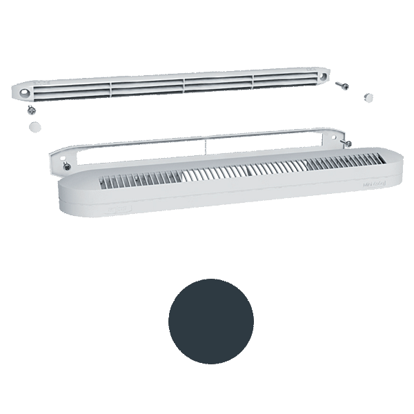 entree dair autoreglable acoustique mini esea gris anthracite