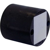 UMP-ALU-Z (cylindrique) 60 DOSTEBA Plaque de montage universelle inclus 2 chevilles de vissage (FUR) 6001806